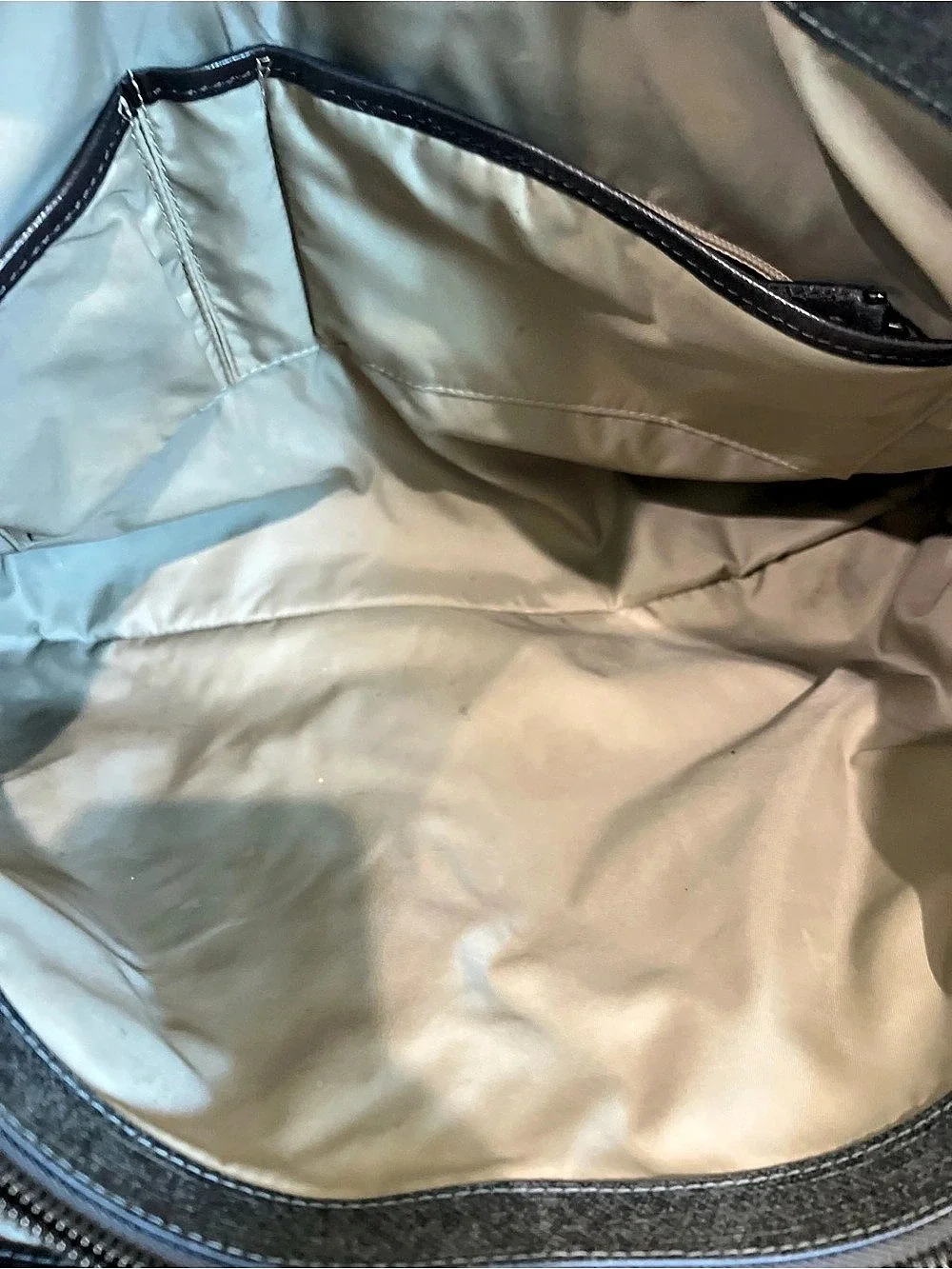 Tumi Voyageur Tote Gray & Brown